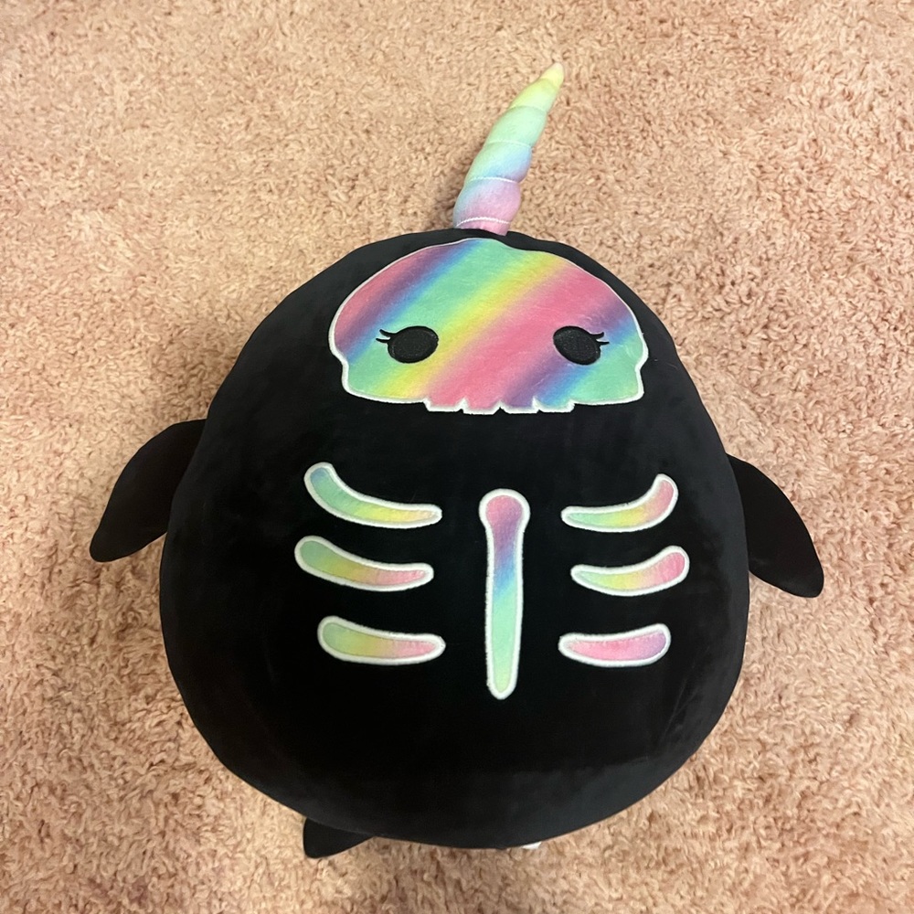Bufinda the Narwhal Squishmallow TAGS DETACHED